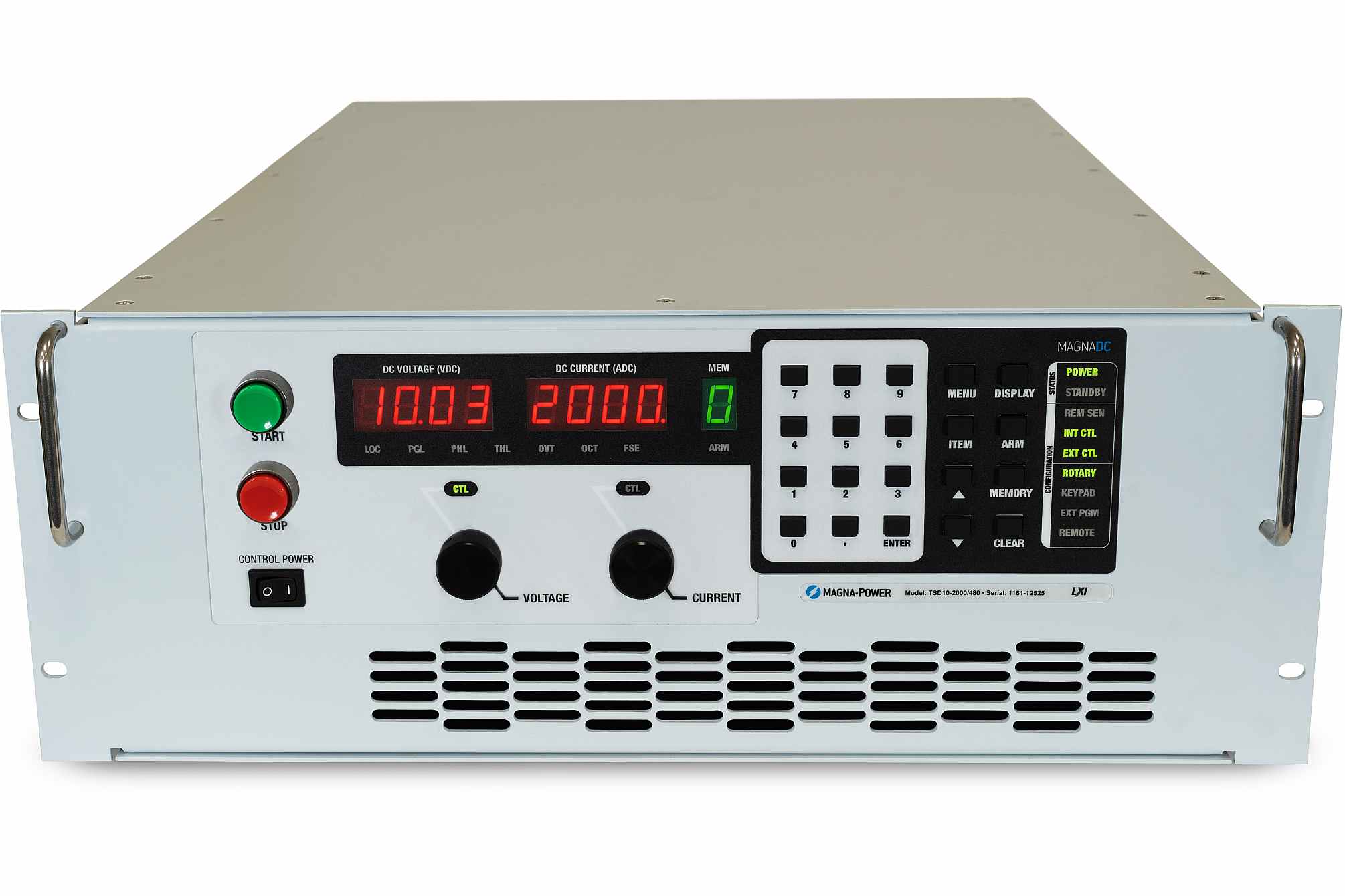Magna-Power TS Series <br> Programmable DC Power Supply