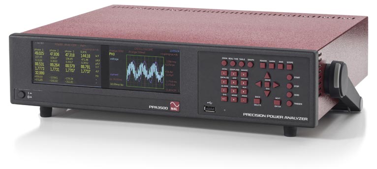 n4l ppa3500 6 phase power analyzer dual display configured in 3 phase 3 watt meter mode